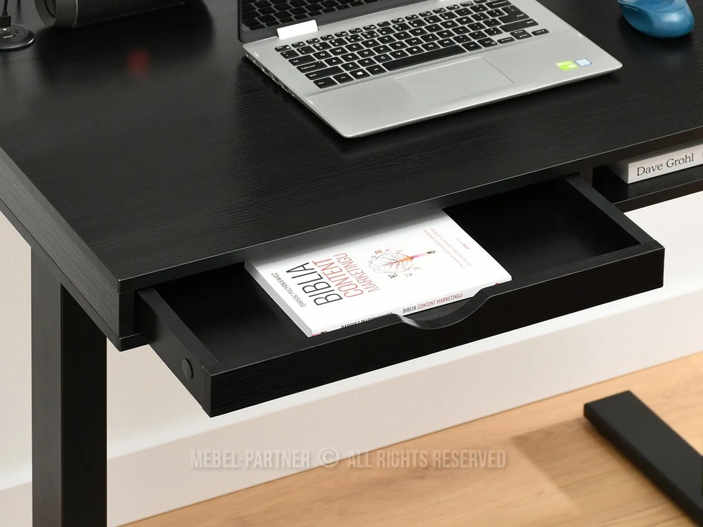 PC asztal Osto 100 (fekete fa + fekete). 1109817