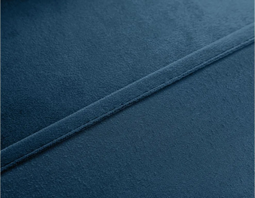 Sötétítő függöny DREAM VELVET 140x250 cm, petrolkék Felfüggesztés: Fém gyűrűk