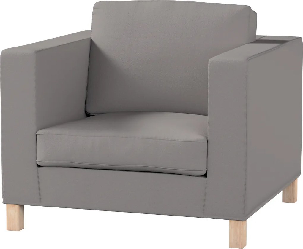 Karlanda Ikea fotelhuzat, sötét bézs, bukla