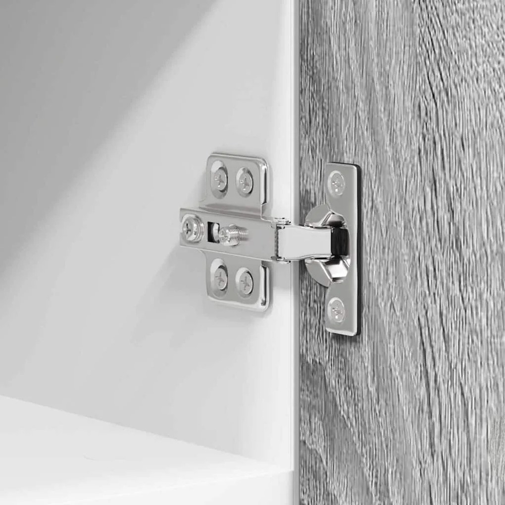 Függő szekrény Riga Szürke Sonoma és fehér 30 x 31 x 40 cm