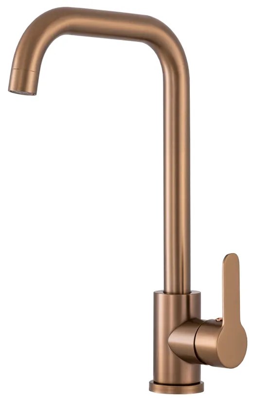 Gamma Steel, önálló mosogató csaptelep h-320, réz matt, GMA-BSK2-RBG