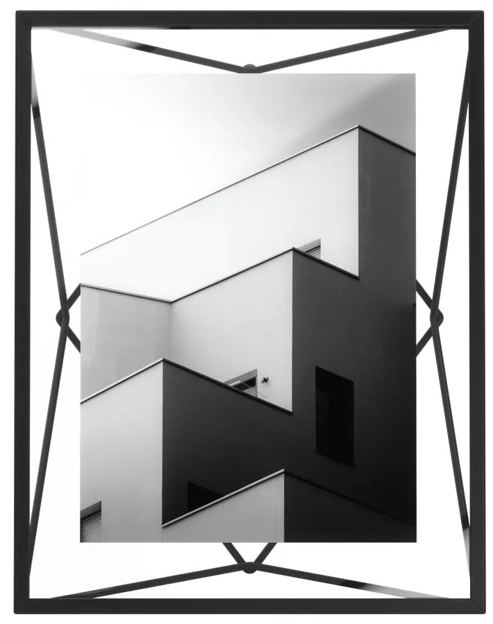 Fekete fém álló-fali képkeret 23x18 cm Prisma – Umbra