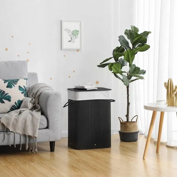 GUS szennyeskosár, fekete