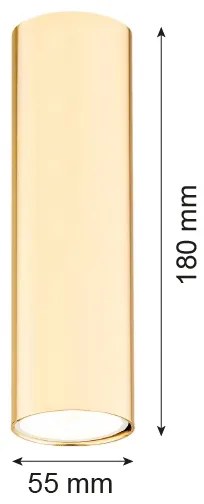 Argon 4761 - Spotlámpa TYBER 1xGU10/5W/230V sárgaréz