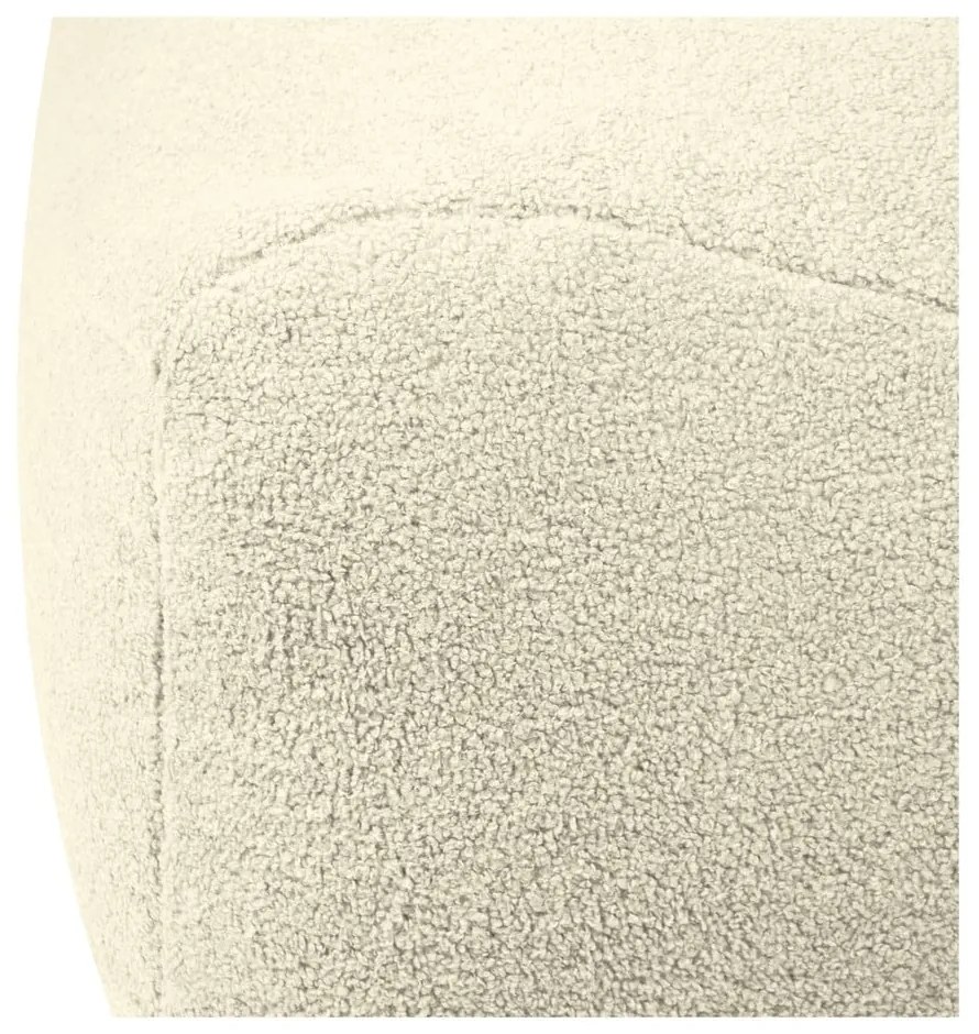 Krémszínű buklé babzsákfotel Lounge 100 – SLOWDOWN