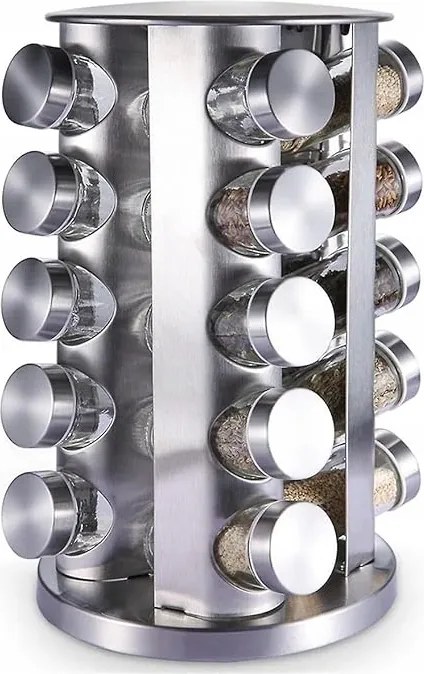 Fűszertartó Állvány Forgó Rendszerező Fűszertartó Edények Fűszertartó