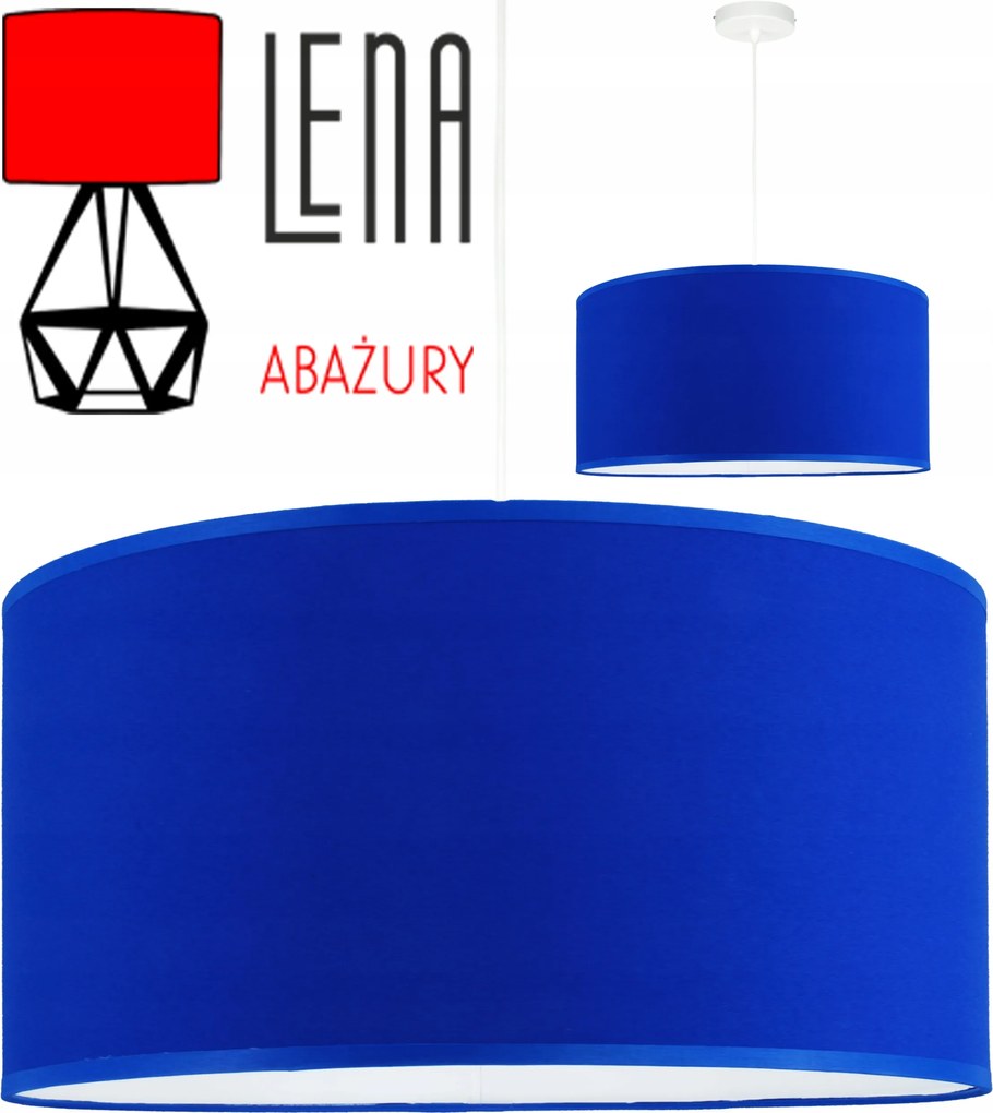 Modern függeszték lámpa, mennyezeti, lámpabúra 40cm kék búzavirág csillár,