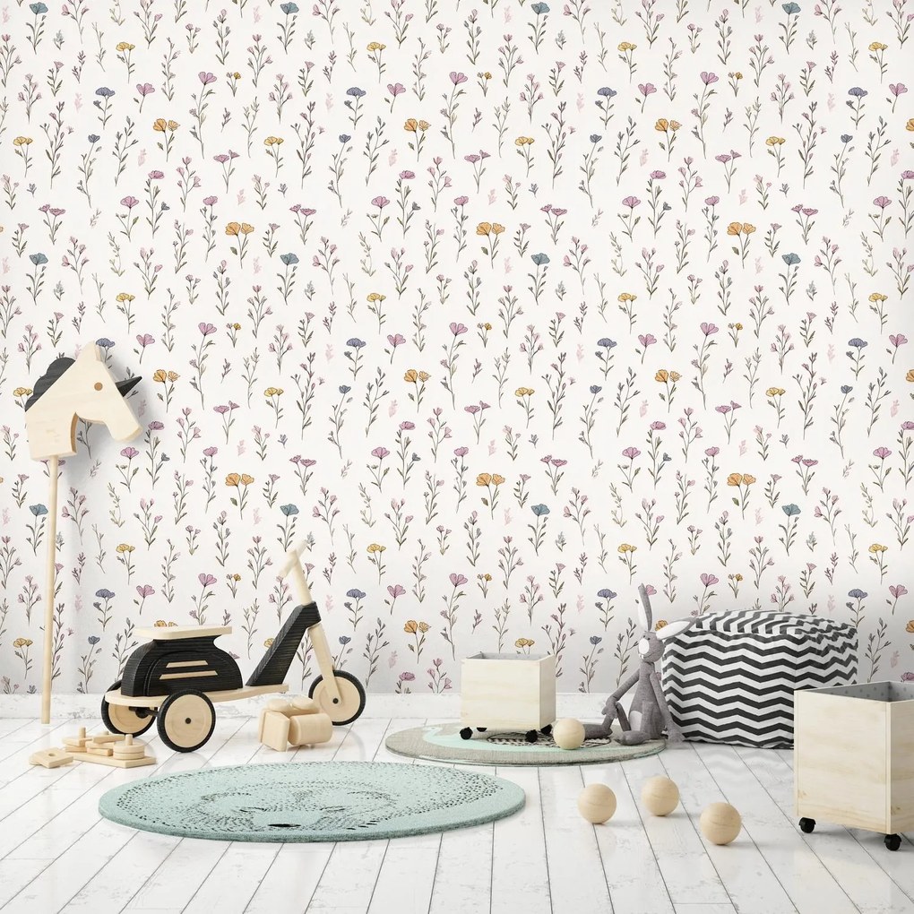 Fotótapéta - Finom virágmintás (147x102 cm)