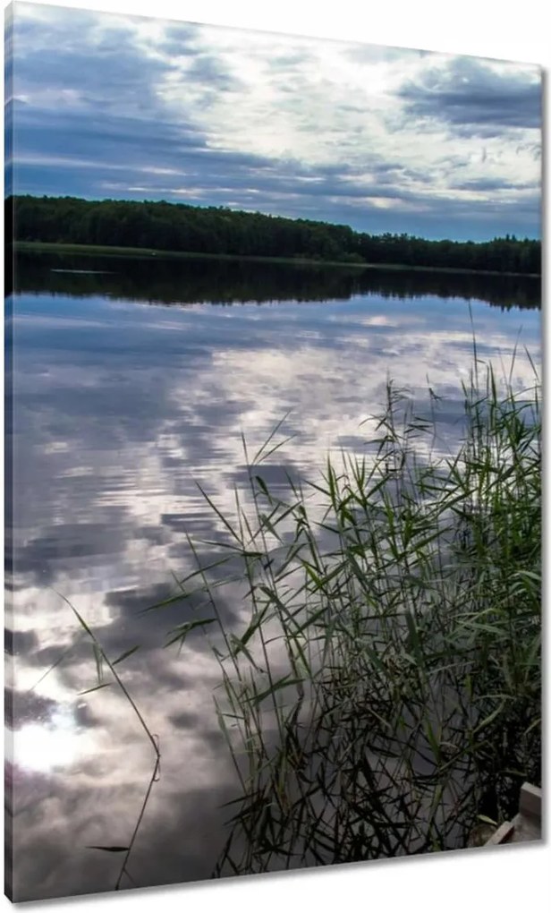 Vászonkép 70x100 Tó