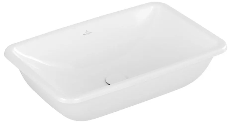 Villeroy & Boch 4A580001 - LOOP&FRIENDS süllyesztett mosdó 61x38 cm kerámia/fehér