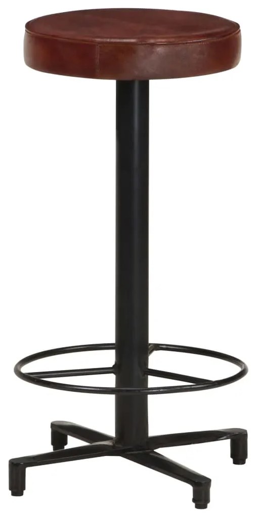 2 db valódi bőr bárszék 66 cm