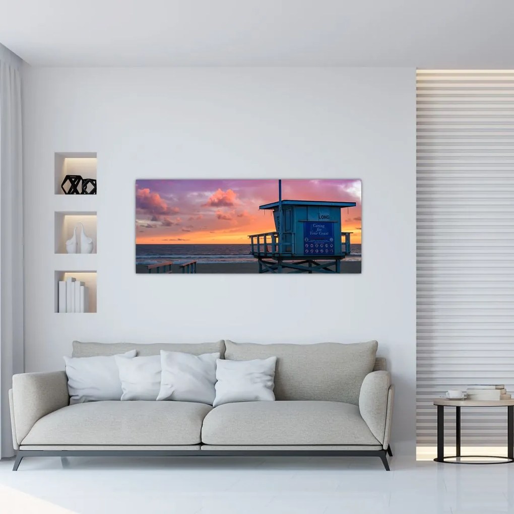 Kép a Santa Monicai strandtól (120x50 cm)