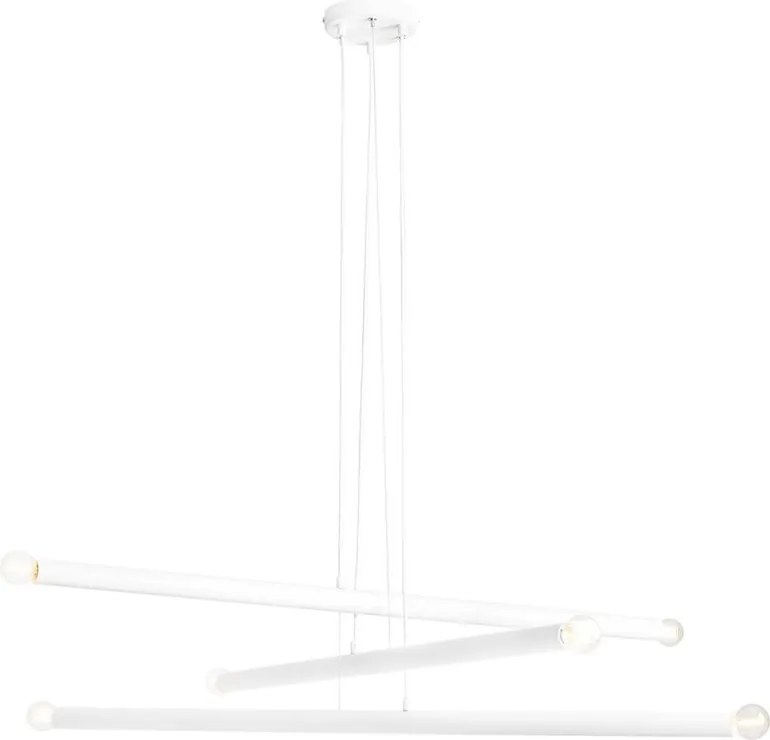 ALDEX 1072K TUBO Modern Led Függesztett Lámpa Fehér E14 IP20