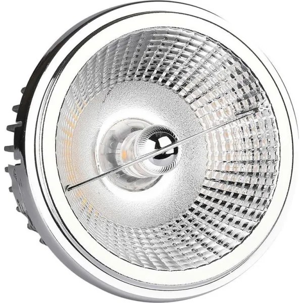 LED Beépíthető spotlámpa LED/20W/230V 6400K átm. 11 cm fényezett króm