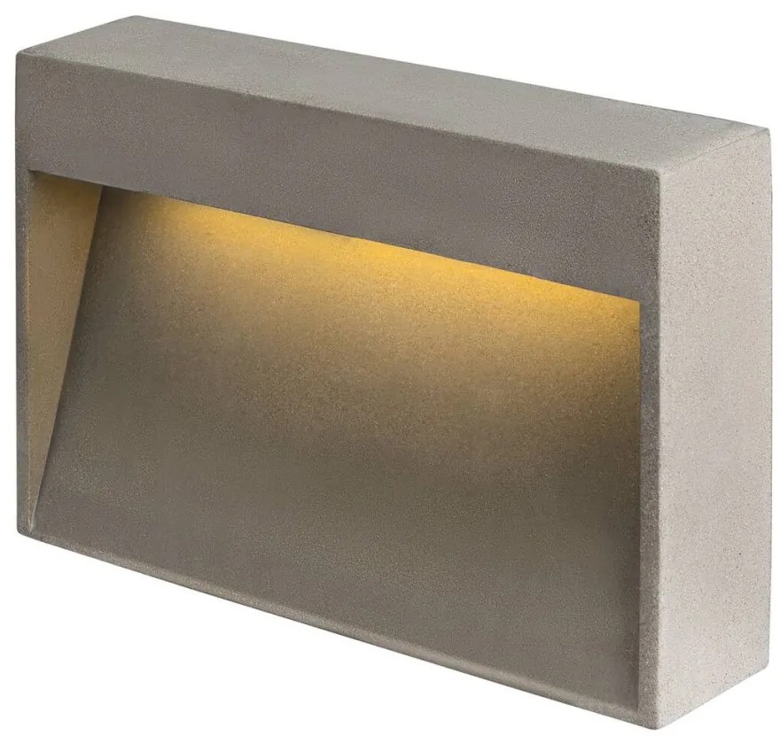 SLV 1006404 CONCRETO Modern Kültéri Fali Lámpa Szürke LED IP65