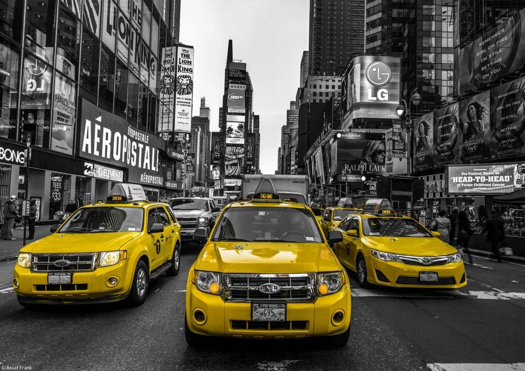 Poszter 29,7x21cm Taxi a Broadway-n, Assaf Frank