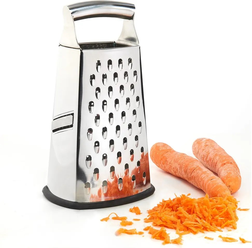 MENUETT 4 oldalú reszelő fém 24cm