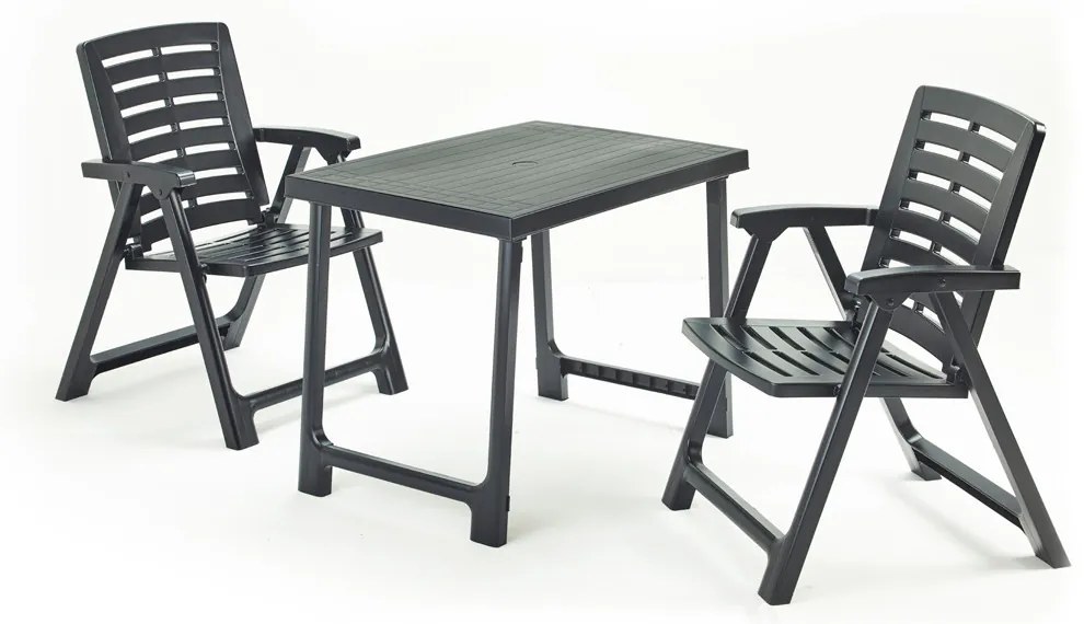 Artik 2 Személyes Kerti bútor szett Antracit X