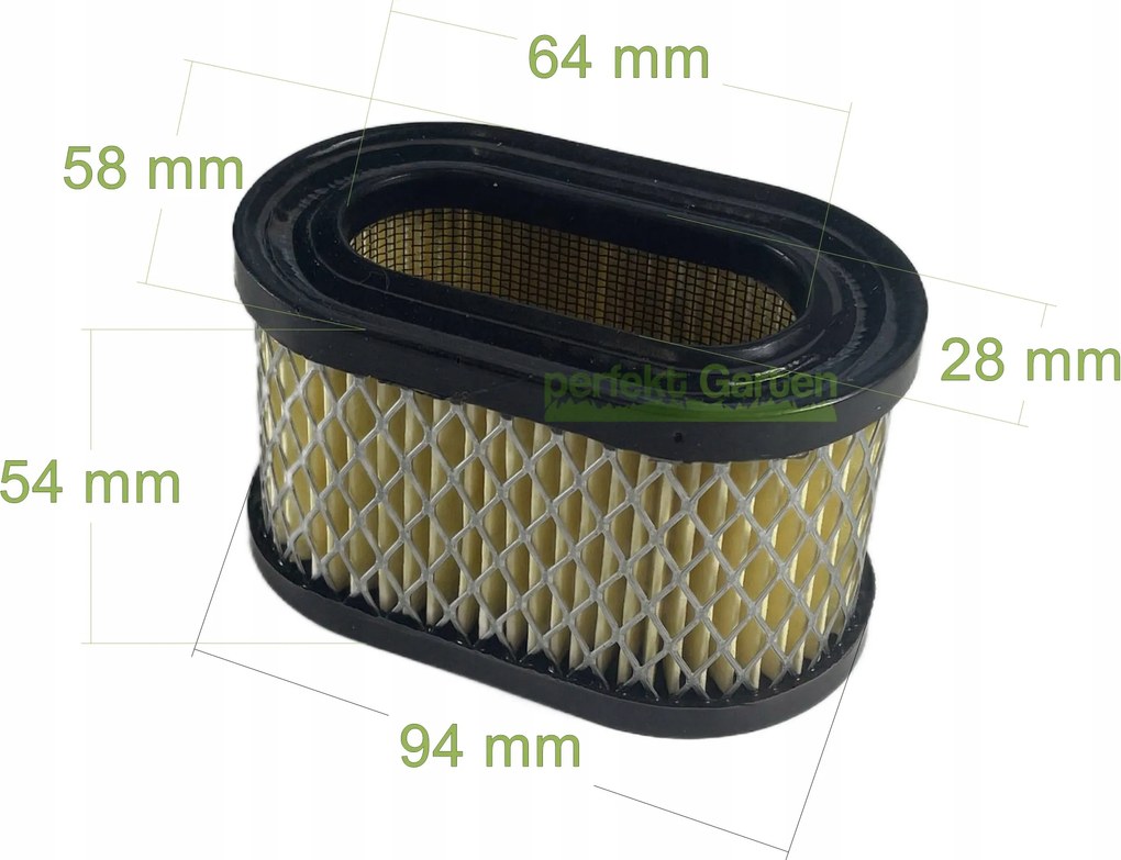 levegőszűrő Briggs &amp; Stratton B&amp;s 5-6PS 12V800 12W800 123J00 Mtd 497725