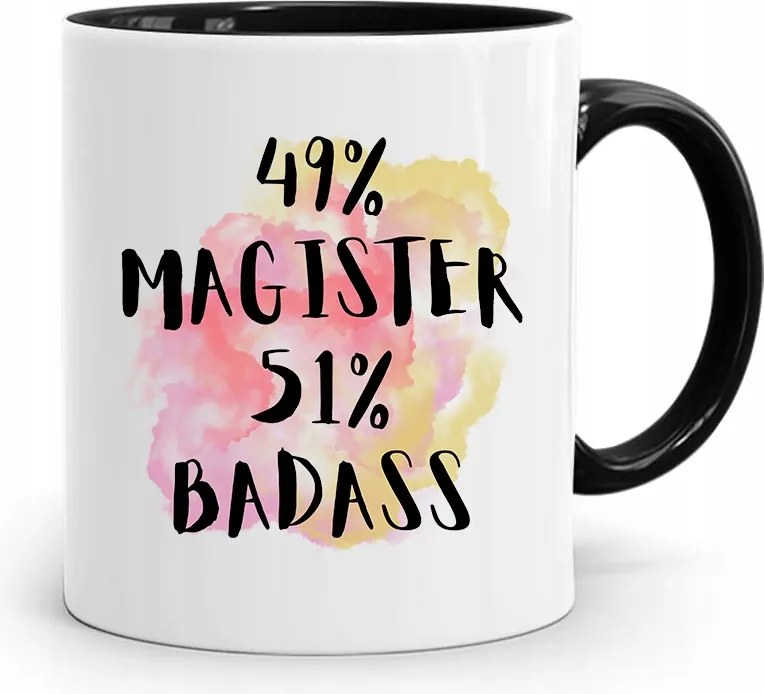 Mester Bögre Fekete Születésnapi Ajándék fényképes nyomtatással