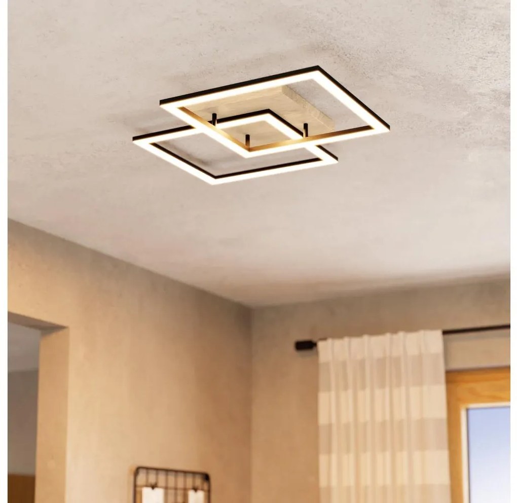 Eglo 901744-LED Dimmelhető felületre szerelhető csillár LOMALTAS-Z 4xLED/32W/230V 2700-6500K