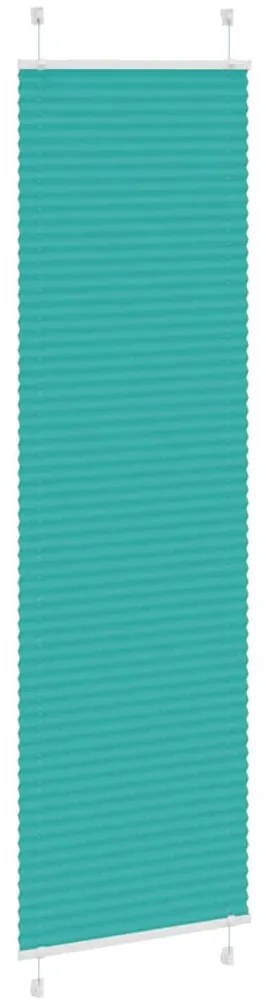 pliszírozott redőny Benzinzöld 55x200 cm szövetszélesség