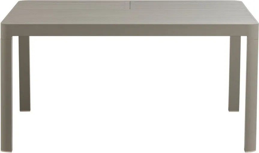 Fém kerti étkezőasztal 150x150 cm Ovara – WOOOD