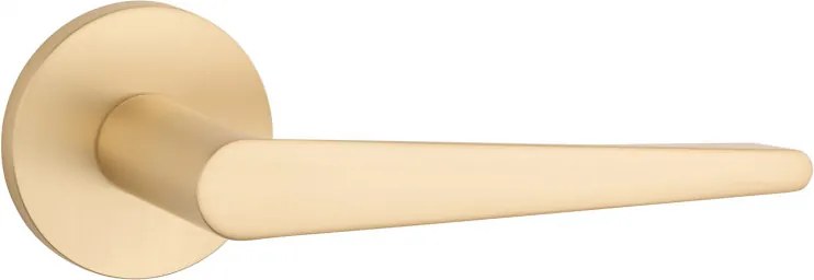 APRILE ARNICA Körrozettás R SLIM 7MM GOLD SATIN - Szatén arany színű (CSAK KILINCS FELSŐ ROZETTÁN)