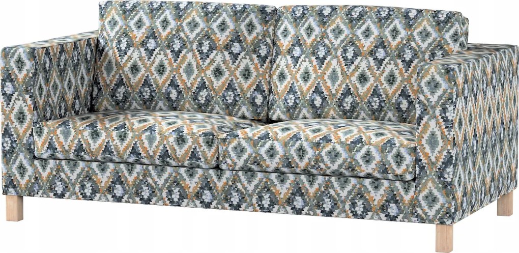 Karlanda kinyitható kanapé huzat, rövid, Ikea zöld