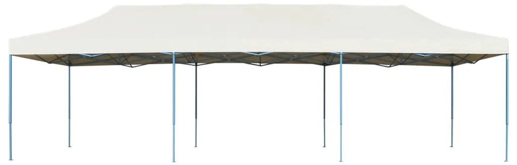 vidaXL krémszínű összecsukható felugró rendezvénysátor 3 x 9 m