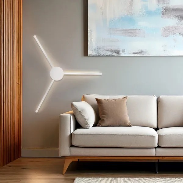 Brilagi - LED Fali lámpa LUGO TRE LED/14W/230V fehér