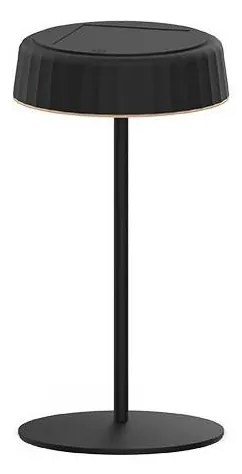 LED Dimmelhető napelemes újratölthető asztali lámpa VIVIEN LED/3W/5V 2700K IP54 fekete