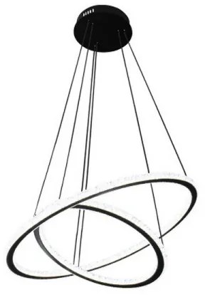 Fényerőszabályozható LED csillár kábeles felfüggesztéssel LED/150W/230V 3000-6500K + távirányító