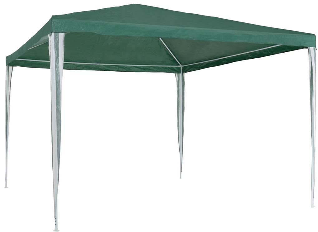 tectake 401617 kerti sátor 3x3 m - zöld
