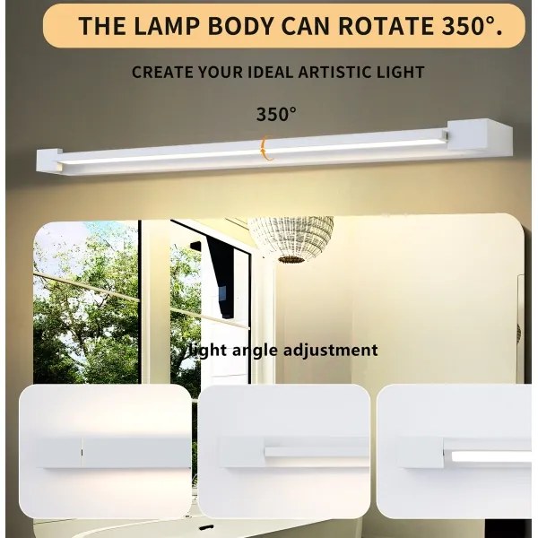 Brilagi- LED fürdőszobai tükörvilágítás AQUA LINE LED/24W/230V 90 cm IP44 fehér