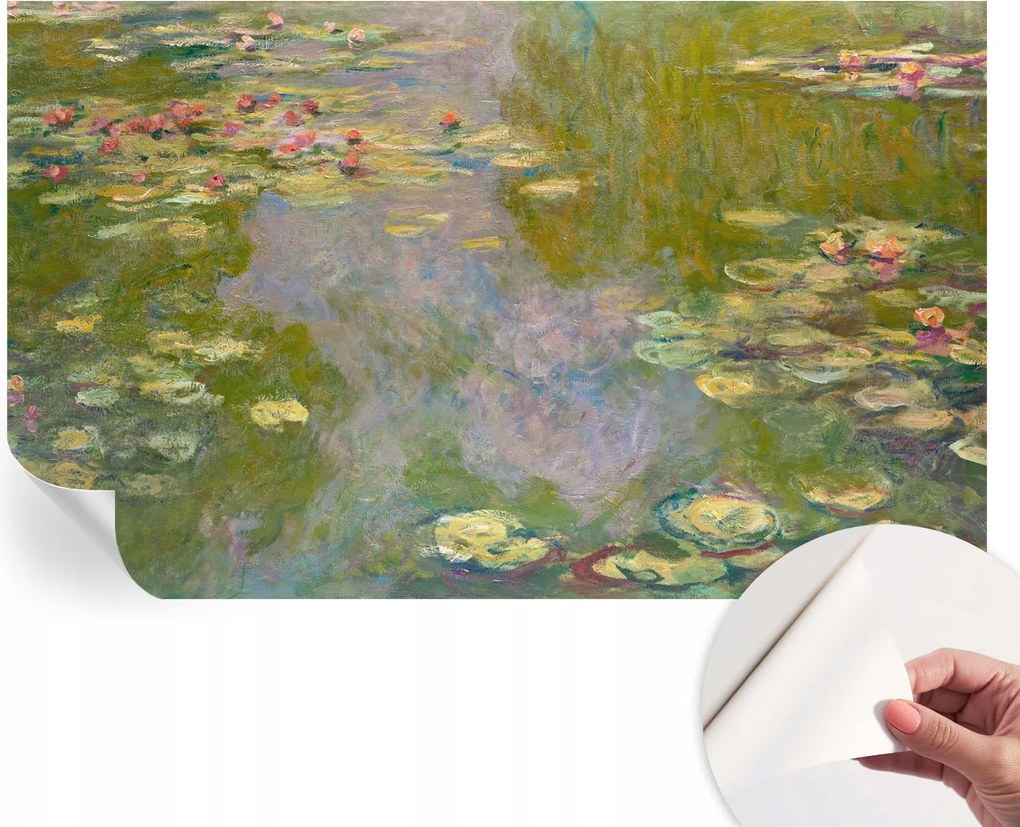 Öntapadós Dekoratív Fotótapéta Hálószobába Vízi liliomok 416x254 cm