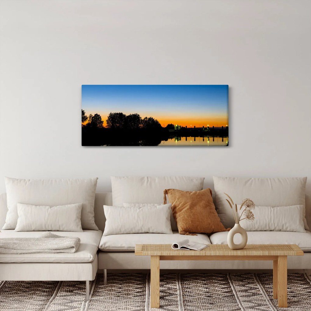 A naplemente képe (120x50 cm)