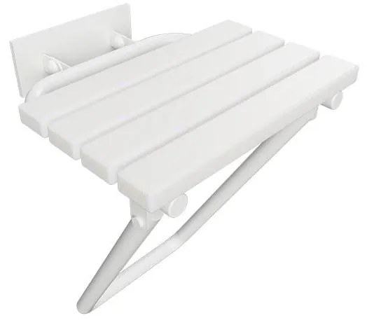 Zuhanyülőke 44x46 cm, fehér