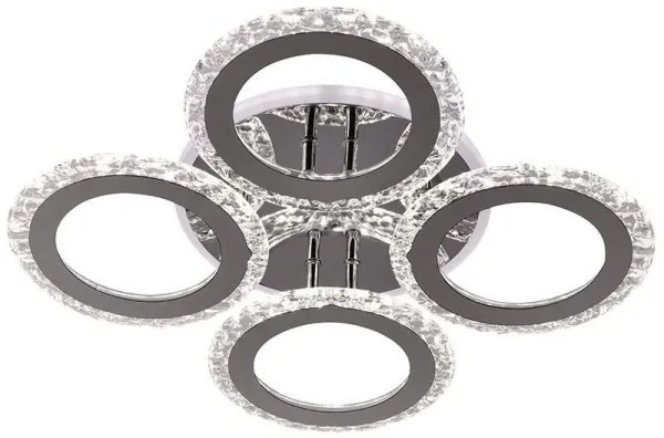 LED Dimmelhető felületre szerelhető csillár LED/55W/230V 3000-6500K + távirányító