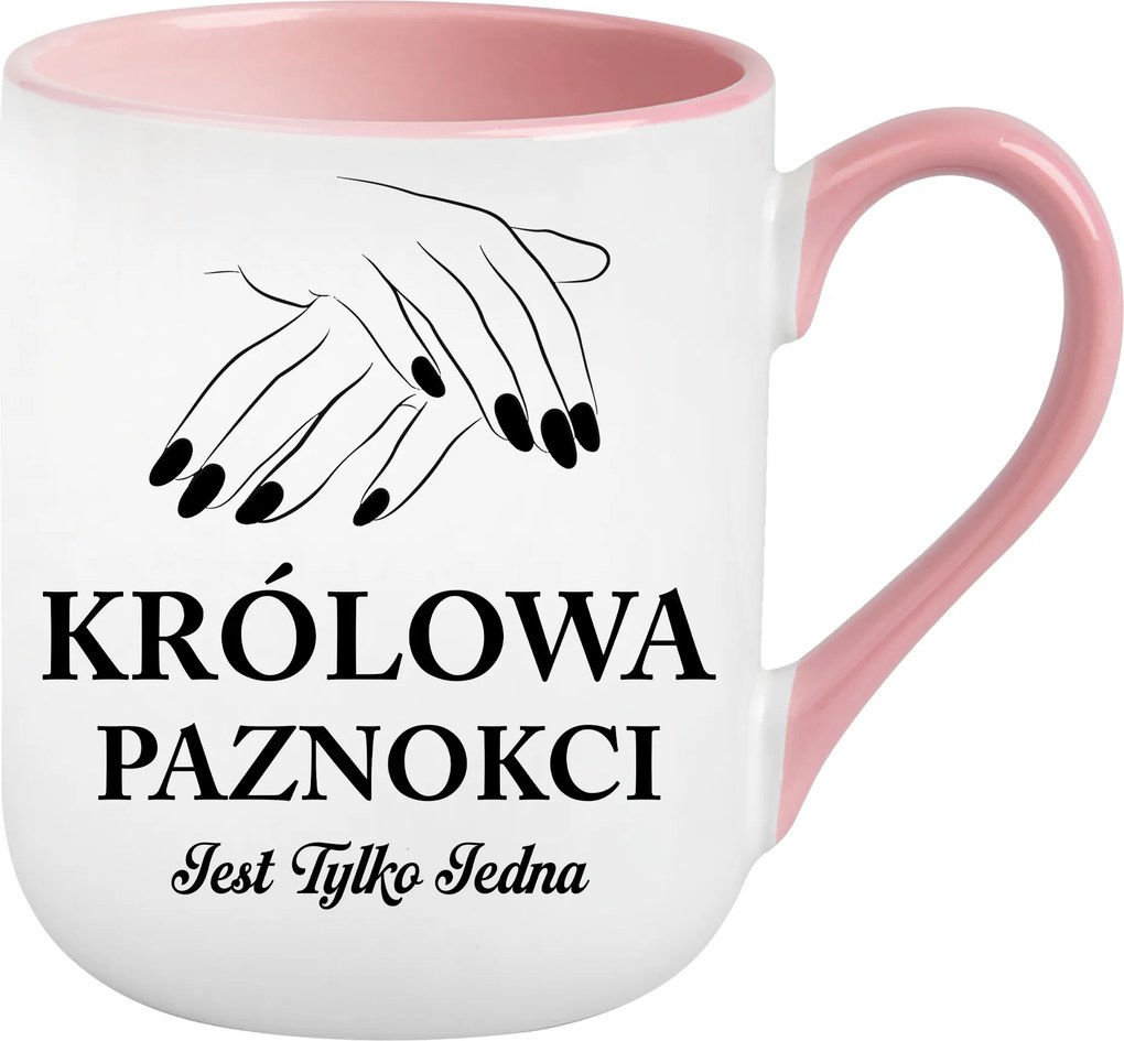 Elegáns Bögre Köröm Stylist Királynő Csak Egy Születésnap