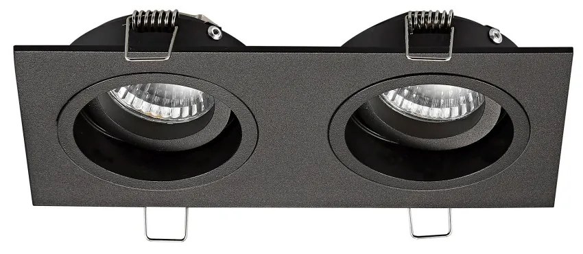 Zuma Line CHUCK 20068-BK Beépíthető spotlámpa 2x50W/GU10