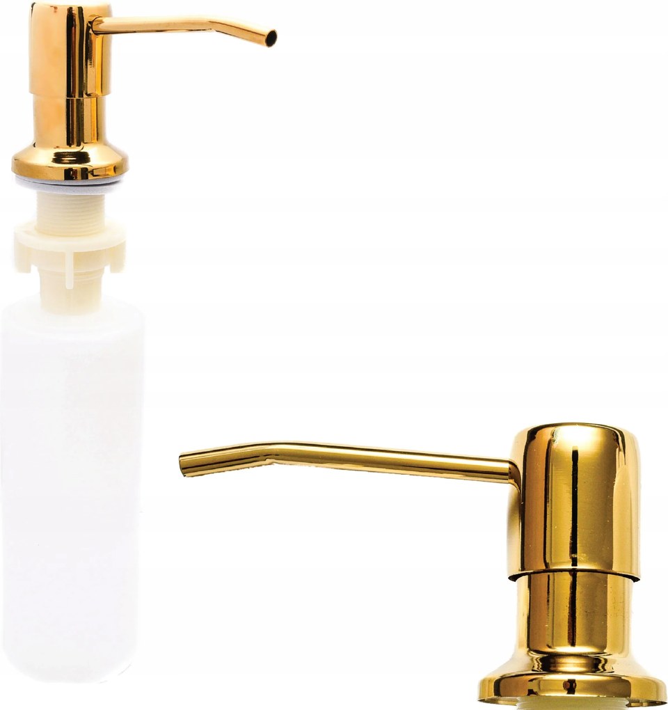 Mosogató adagoló Arany 300ml Felültöltős