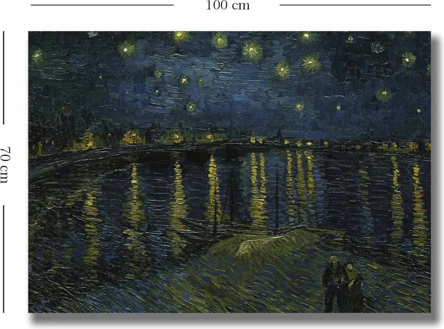 70100VANGOGH026 Van Gogh vászonkép, 70 x 100 cm