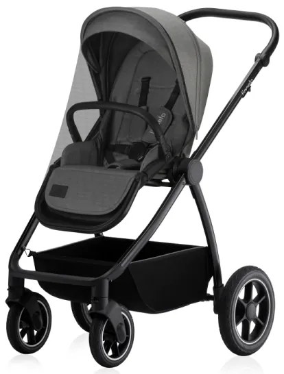 Lionelo - MERIL 2 az 1-ben kombinált babakocsi Grey Stone