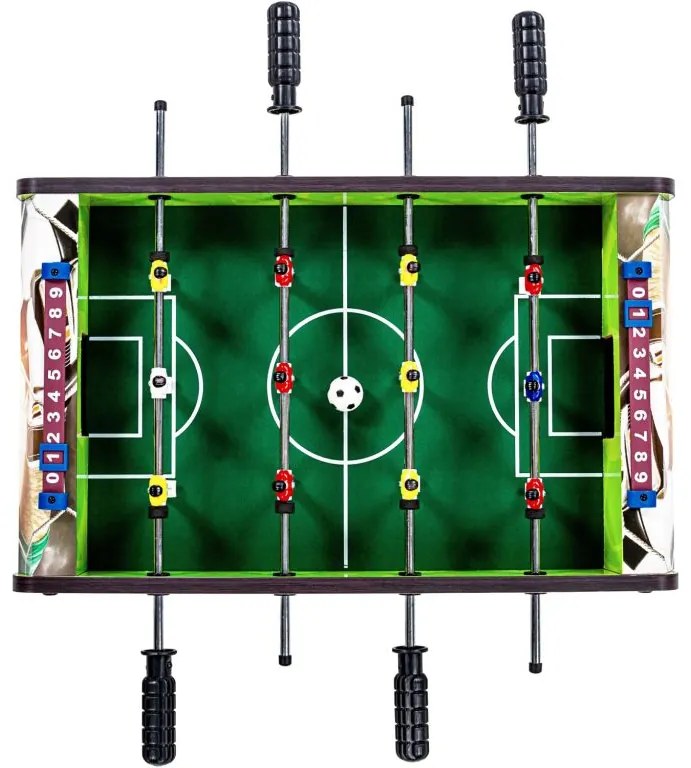 GamesPlanet® Csocsóasztal mini DUNDEE Soccer 51 x 31 cm