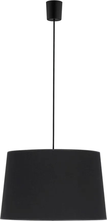 TK LIGHTING 1885 MAJA Ernyős Függesztett Lámpa Fekete E27 IP20