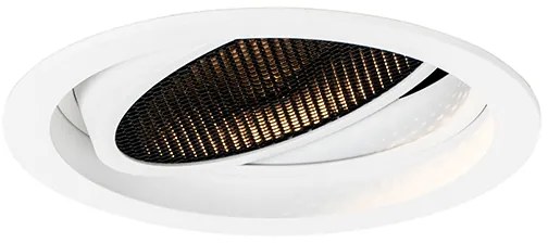 Modern beépíthető spotlámpa fehér állítható - Coop 111 Honey