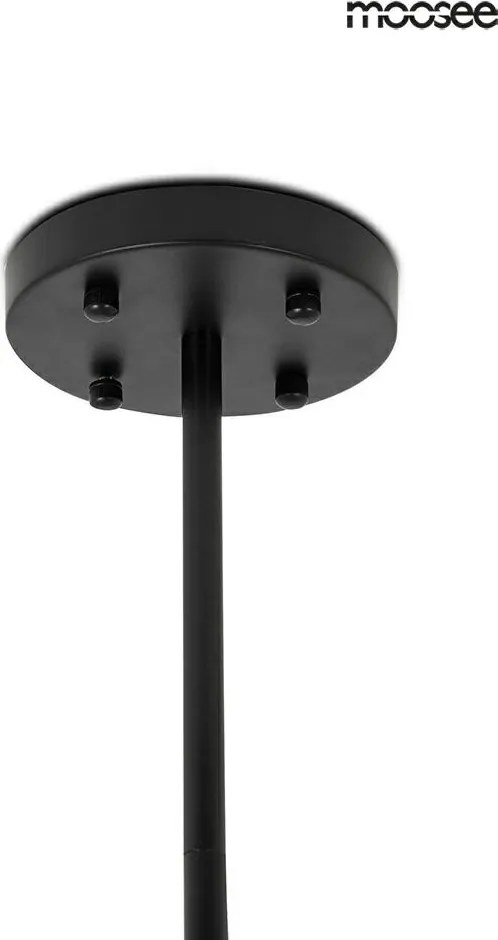 KING HOME MSE010100181 ASTRIFERO Többágú Függesztett Lámpa Fekete E27 IP20