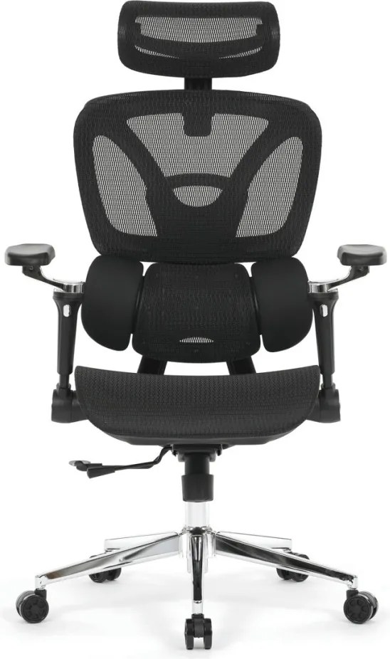Irodai szék szinkronmechanikás fekete hálós KA-B2363 BK