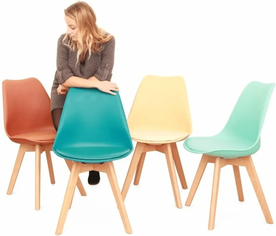 Szék, sötétbarna/bükk, BALI 2 NEW